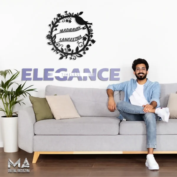 Enchanted Forest Personalized Metal Sign