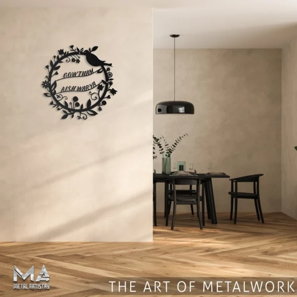 Enchanted Forest Personalized Metal Sign