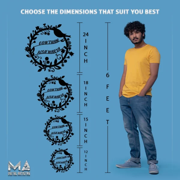 Enchanted Forest Personalized Metal Sign