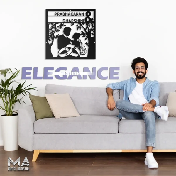 Eternal Grace Christian Wedding Sign