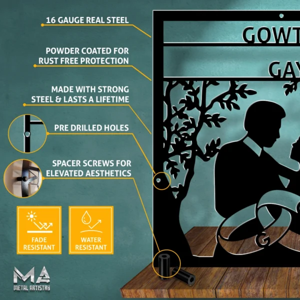 Eternal Grace Christian Wedding Sign