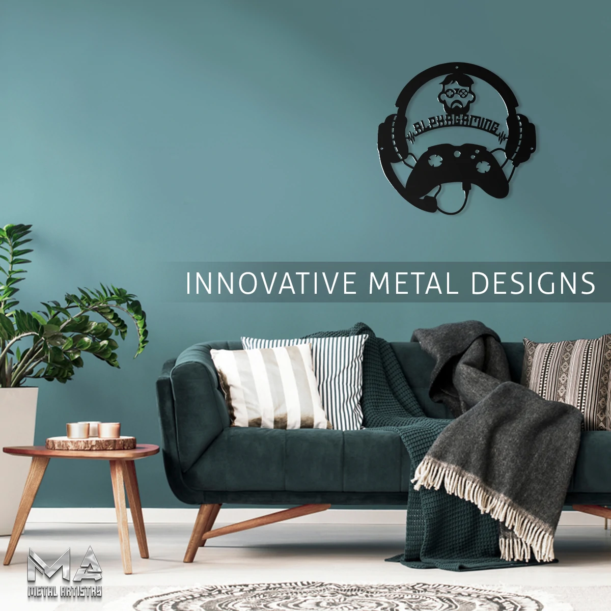 Gamer's Haven Personalized Metal Sign - Image 7