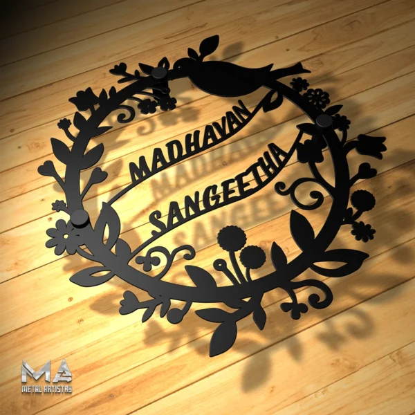 Enchanted Forest Personalized Metal Sign