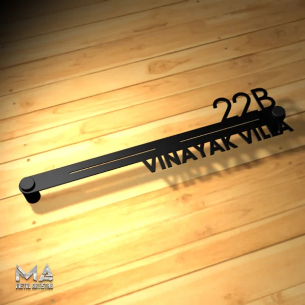 Classic Address Plaque Personalized Metal Sign