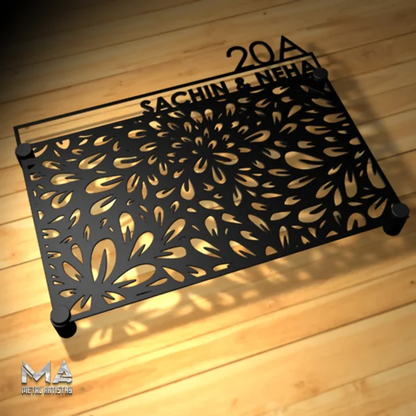 Rustic Home Address Personalized Metal Sign