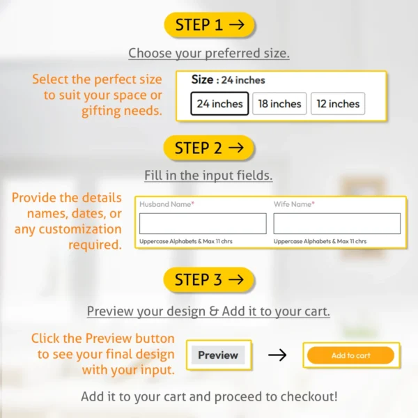 Floral Grace Minimalist Metal Sign