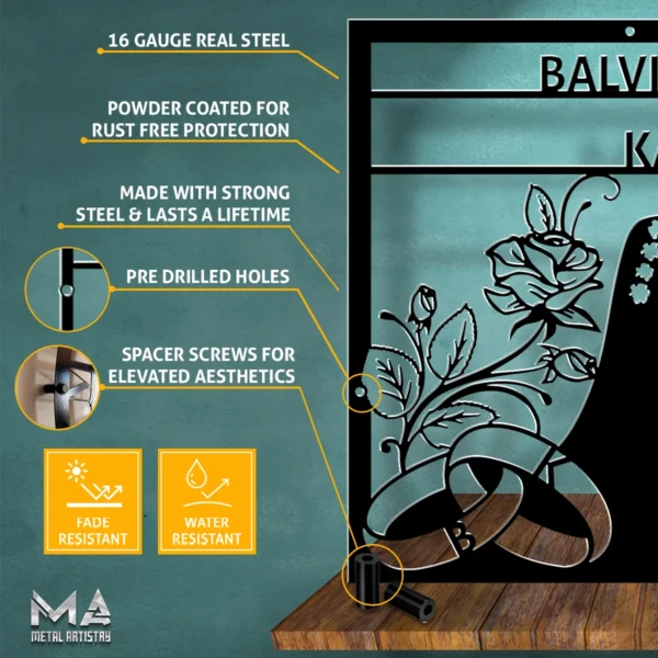 Divine Bliss Sikh Wedding Sign