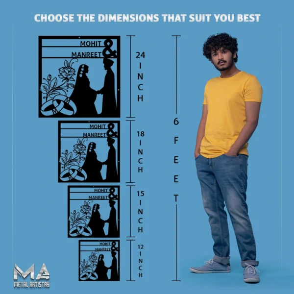 Divine Bliss Sikh Wedding Sign