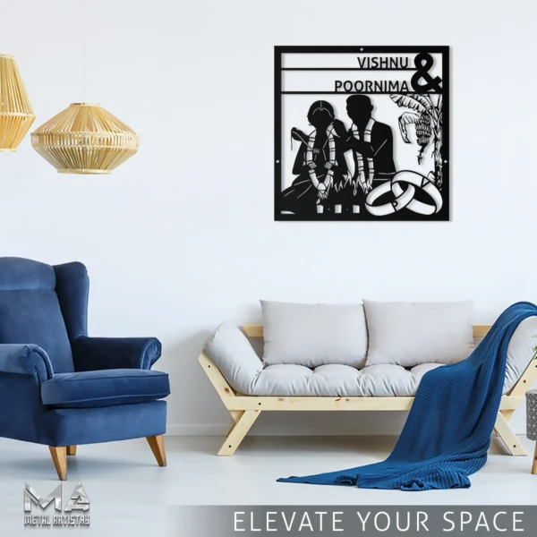 Sacred Vows Hindu Wedding Sign