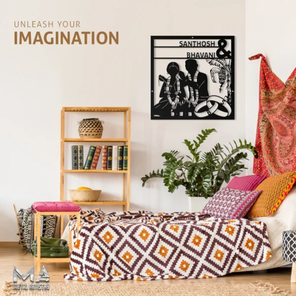 Sacred Vows Hindu Wedding Sign