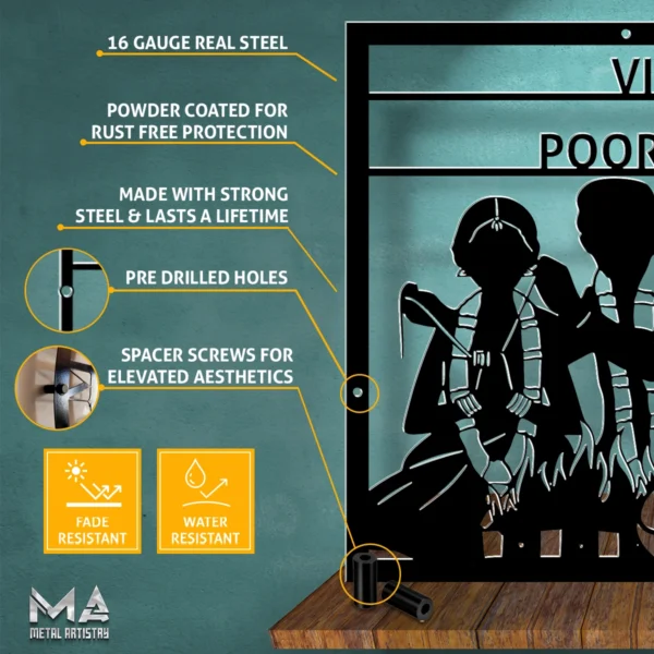 Sacred Vows Hindu Wedding Sign