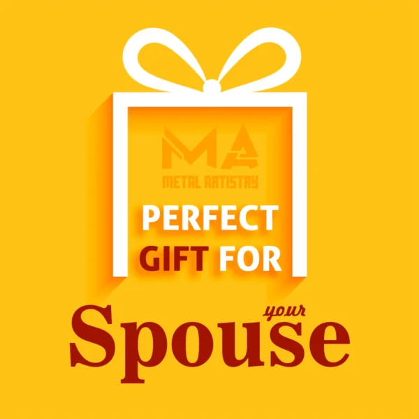 Floral Circle Minimalist Personalized Metal Sign