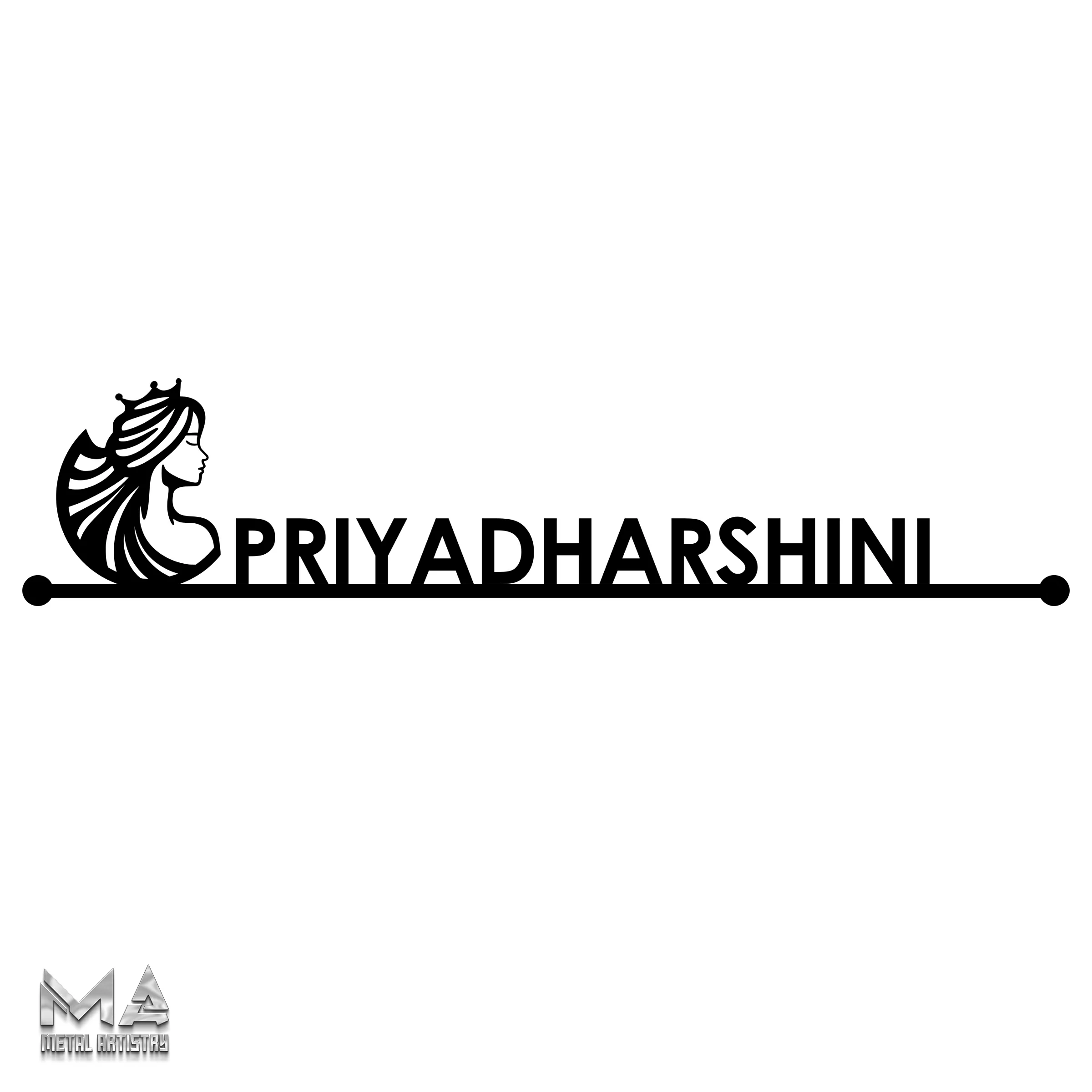 Signature Profession Personalized Metal Sign