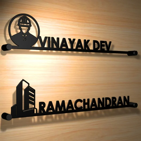 Signature Profession Personalized Metal Sign