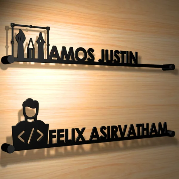 Signature Profession Personalized Metal Sign