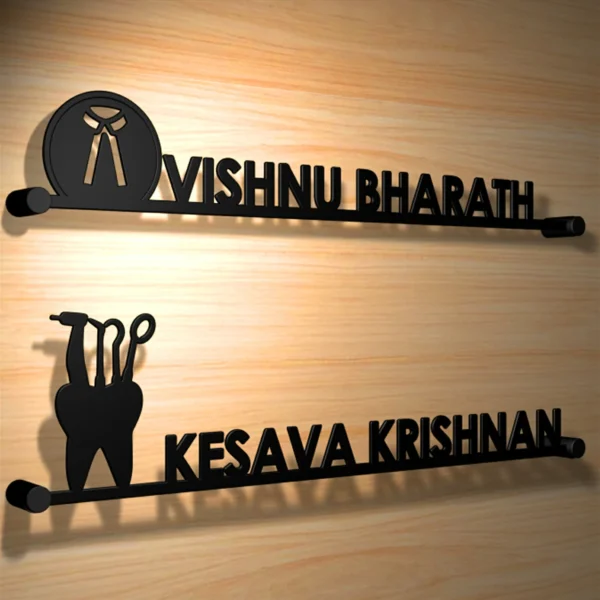 Signature Profession Personalized Metal Sign