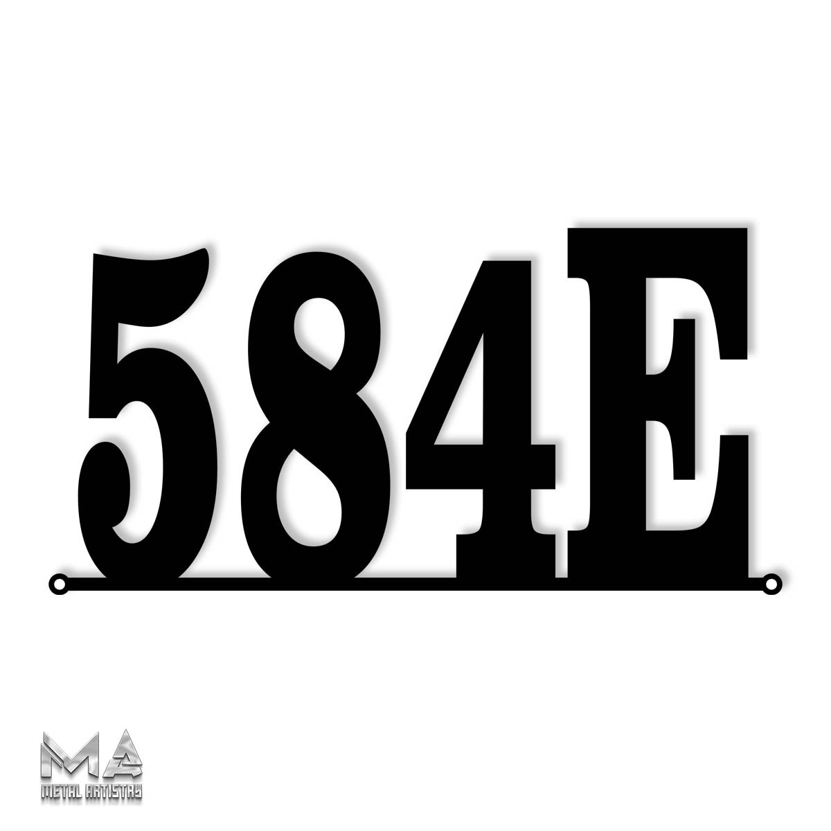 Elegant Home door number plate for home entrance