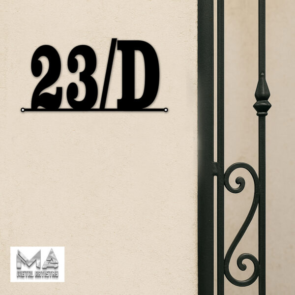 Elegant Home door number plate for home entrance